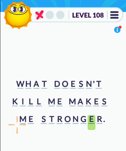 Cryptogram Tripledot Level 108