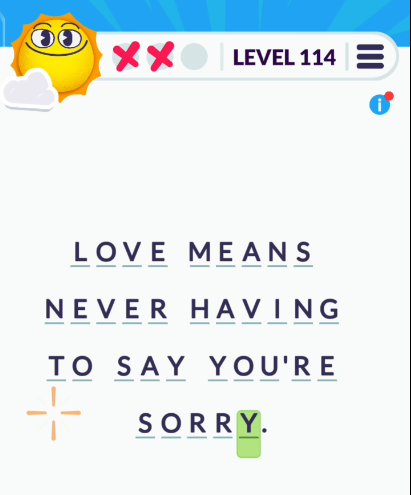 Cryptogram Tripledot Level 114