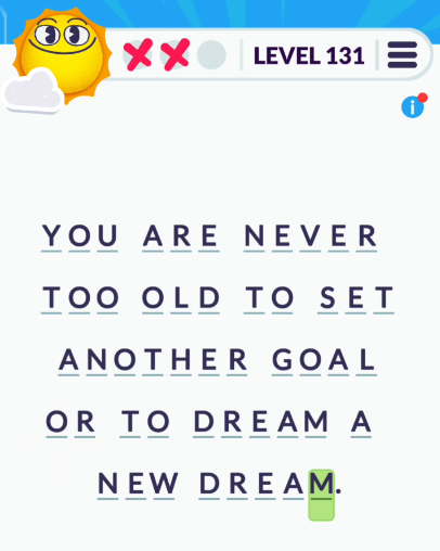 Cryptogram Tripledot Level 131
