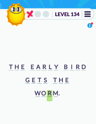 Cryptogram Tripledot Level 134