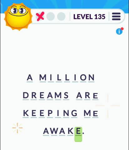Cryptogram Tripledot Level 135