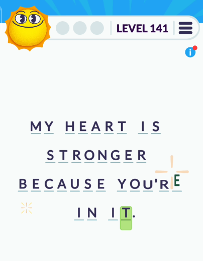 Cryptogram Tripledot Level 141
