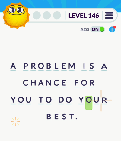 Cryptogram Tripledot Level 146