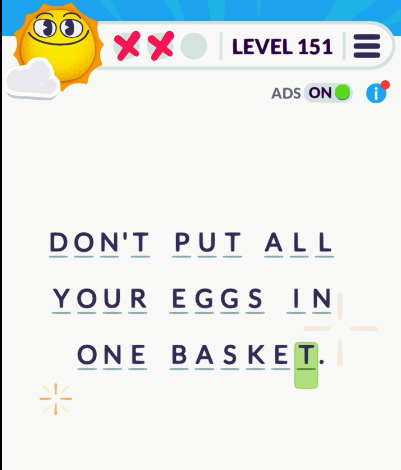 Cryptogram Tripledot Level 151