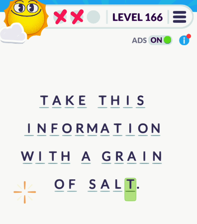 Cryptogram Tripledot Level 166