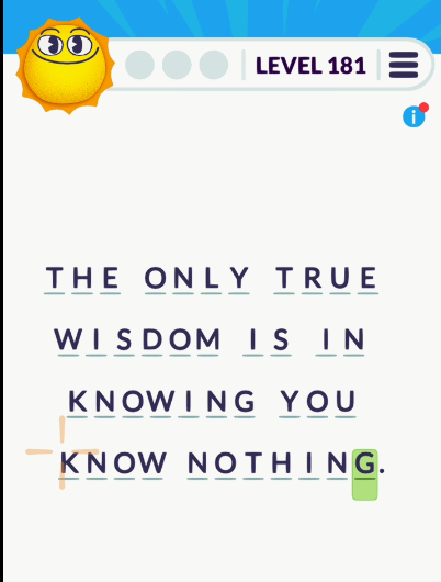 Cryptogram Tripledot Level 181