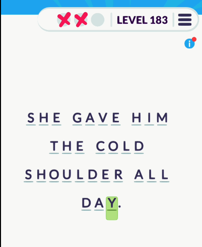 Cryptogram Tripledot Level 183