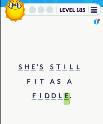 Cryptogram Tripledot Level 185