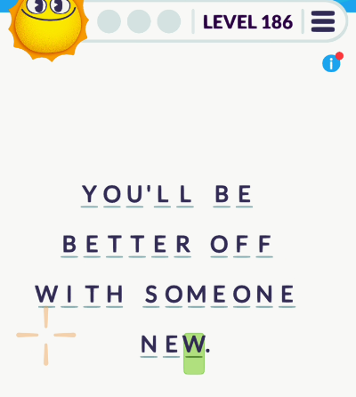 Cryptogram Tripledot Level 186