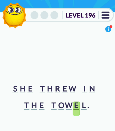 Cryptogram Tripledot Level 196