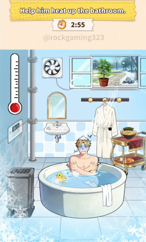 Brain Puzzle 2 Crazy Mind Bathroom Heating