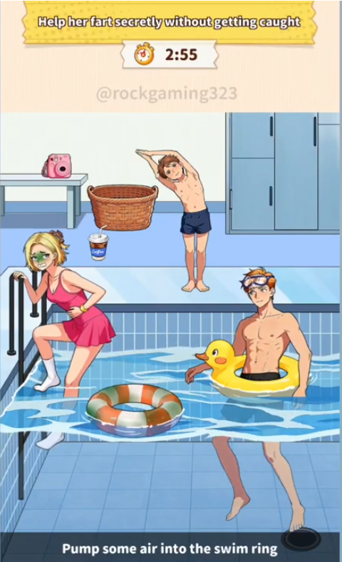 Brain Puzzle 2 Crazy Mind Pool Fart