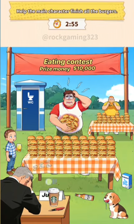 Brain Puzzle 2 Crazy Mind Big Eater Contest