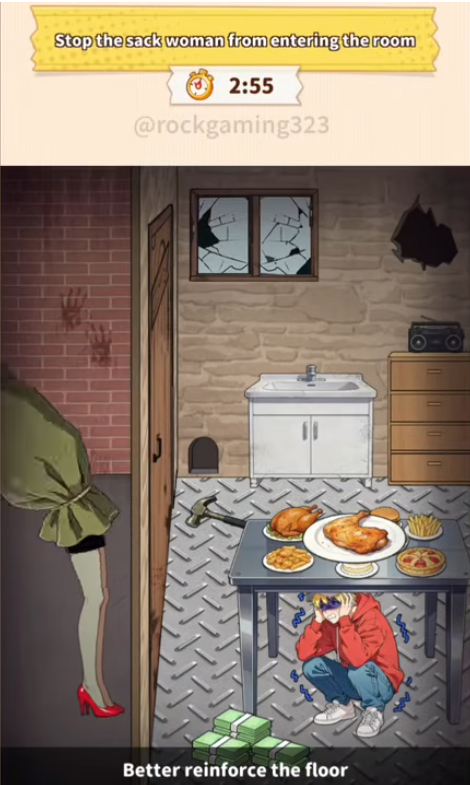 Brain Puzzle 2 Crazy Mind Sack Woman Crisis