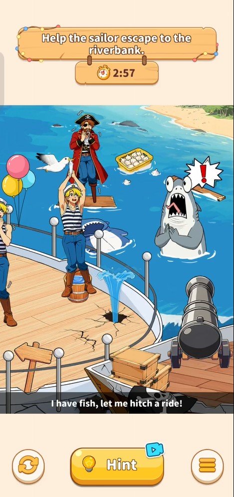 Puzzle Time Brainy Challenge Shark Escape
