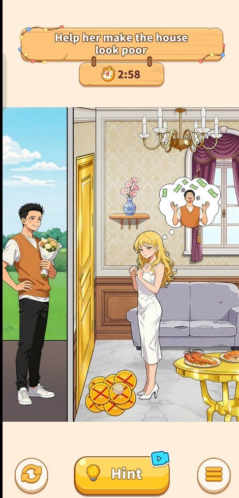 Puzzle Time Brainy Challenge True love or not