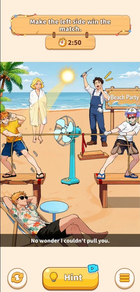 Puzzle Time Brainy Challenge Beach Tug