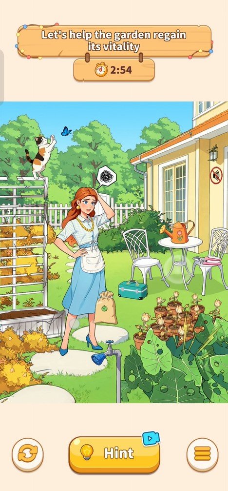 Puzzle Time Brainy Challenge Garden Repair