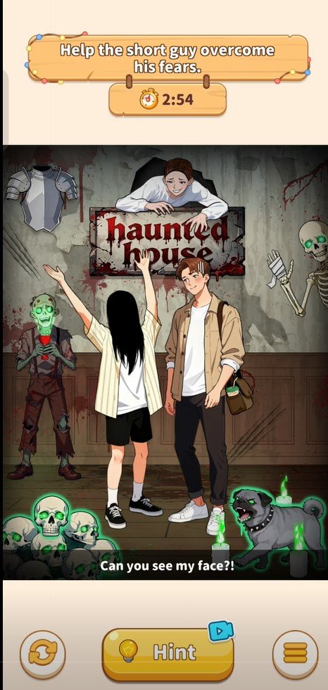 Puzzle Time Brainy Challenge Haunted House Dare