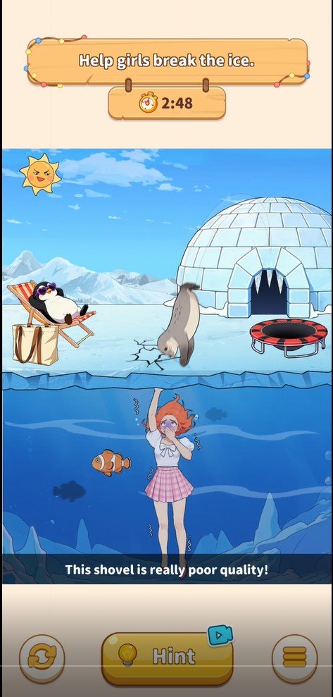 Puzzle Time Brainy Challenge Crisis under Ice