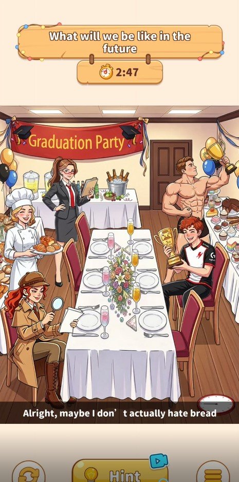 Puzzle Time Brainy Challenge Grad Party