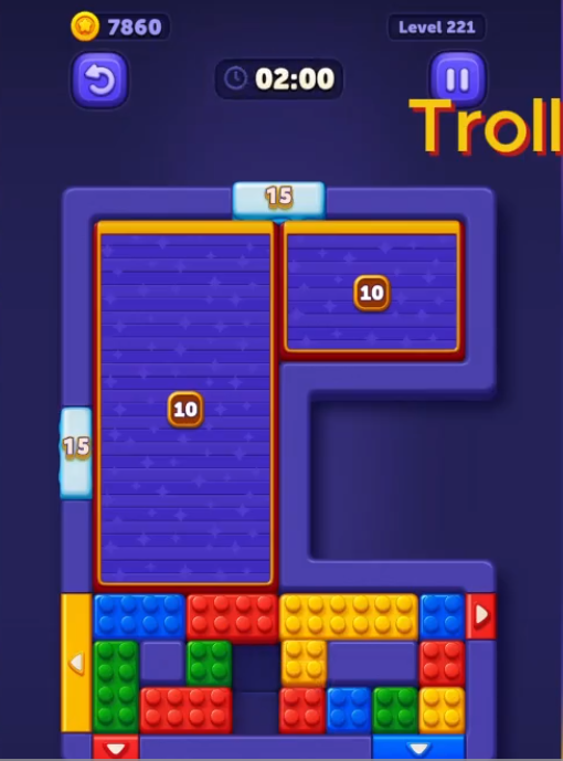 Block Out Level 221