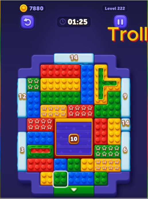 Block Out Level 222