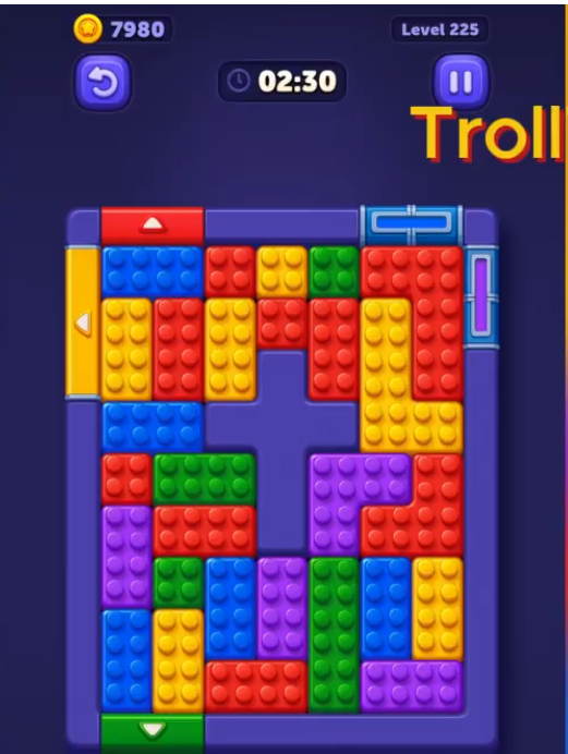 Block Out Level 225