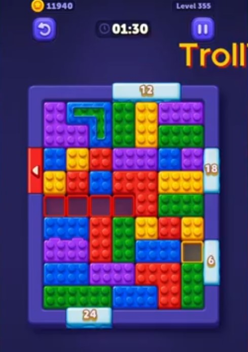 Block Out Level 355
