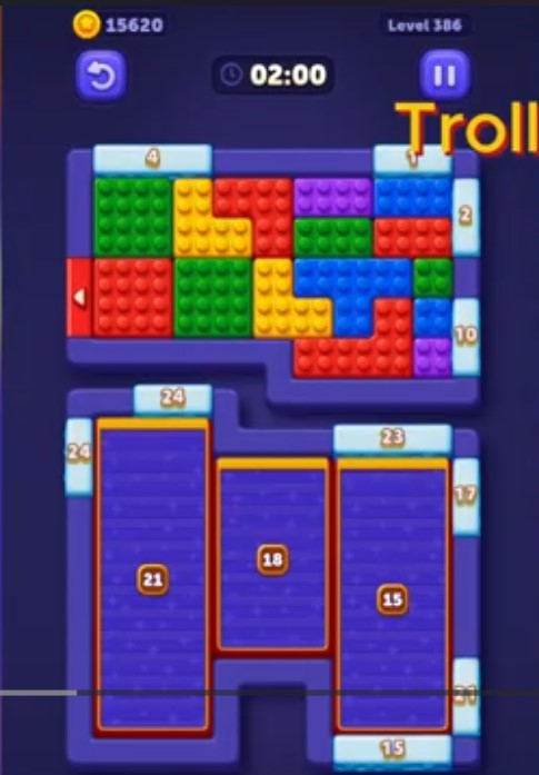 Block Out Level 386