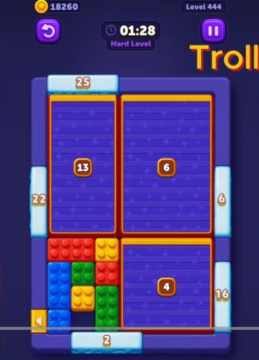 Block Out Level 444