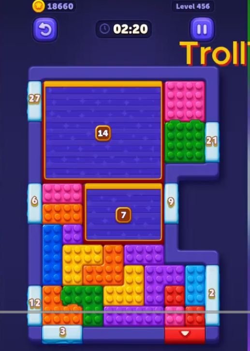 Block Out Level 456