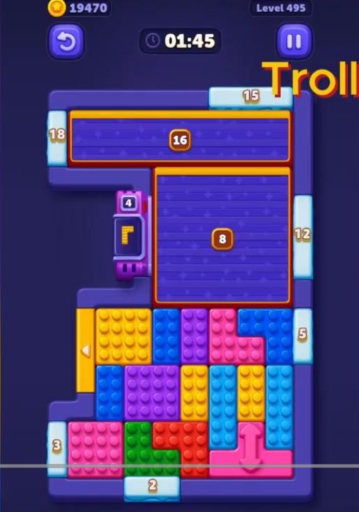Block Out Level 495