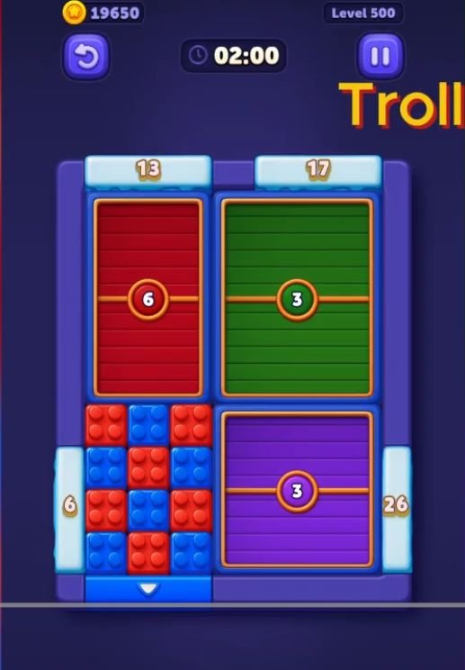 Block Out Level 500