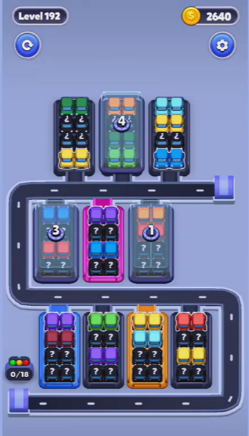 Car Sort Level 192