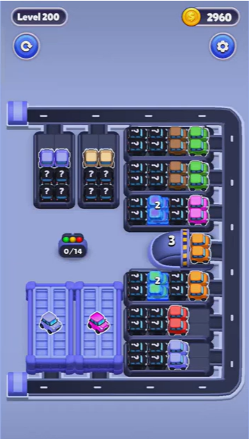 Car Sort Level 200