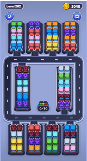 Car Sort Level 202
