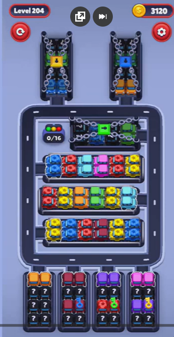 Car Sort Level 204