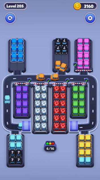 Car Sort Level 205