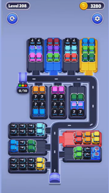 Car Sort Level 208