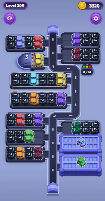 Car Sort Level 209