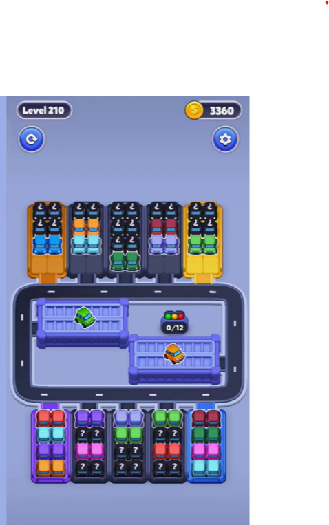 Car Sort Level 210