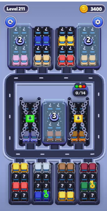 Car Sort Level 211