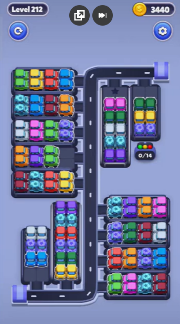 Car Sort Level 212