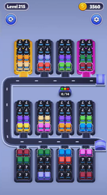 Car Sort Level 215