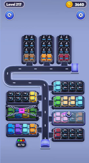 Car Sort Level 217