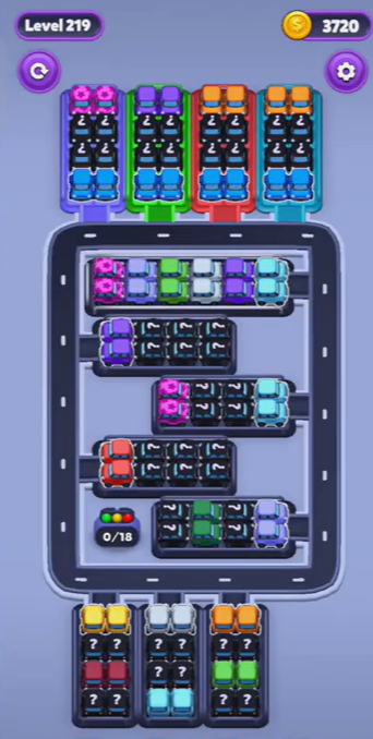 Car Sort Level 219