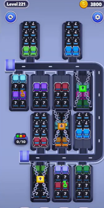 Car Sort Level 221