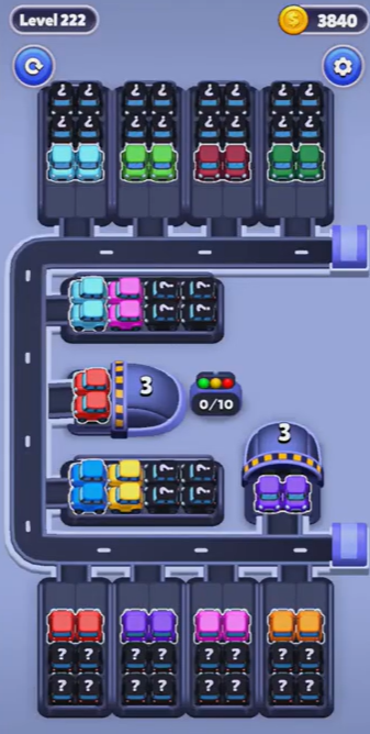 Car Sort Level 222