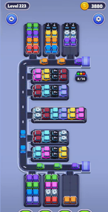Car Sort Level 223